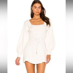 Emmaline Mini Dress in White
Free People size small